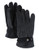Black Brown 1826 Fits Glove Acry Wool Blend Melange - Grey