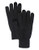 Black Brown 1826 Knit Texting Gloves - Grey