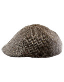 Crown Cap Nathaniel Cole 6 Panel Duckbill  Cap - Brown - Large