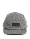Publish Brand Quilted Wool Cap - Charcoal