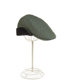 London Fog Quilted Hunting Cap - Olive - Large/X-Large