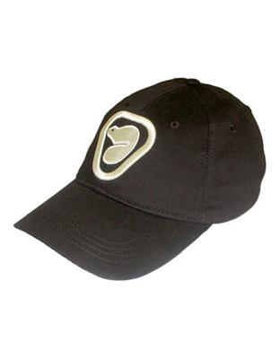 Parks Canada Original Men's Full Back Cap with 3D Embroidered Beaver Logo - Black