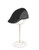 Crown Cap Wool Blend Tweed Solid Duckbill  Ivy - Black - Medium