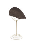 Crown Cap Duckbill Waxed Cotton Ivy Cap - Brown - X-Large