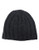 Black Brown 1826 Fits Acrylic Cap Hat Wide Rib Knit - Grey