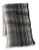 London Fog Striped Wool Scarf - Grey