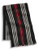 London Fog Striped Wool Scarf - Black