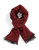 Black Brown 1826 Lightweight Wool Scarf - Red
