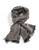Black Brown 1826 Lightweight Wool Scarf - Taupe