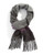 Black Brown 1826 Ombre Scarf with Fringe - Pink