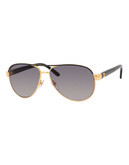 Gucci Aviator  4239 Sunglasses - Shiny Black