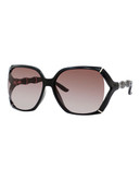 Gucci 3508 Sunglasses - Shiny Black