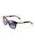 Burberry Square Wooden Hinge Sunglasses - Black