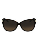 Chloé Hoya Butterfly Sunglasses - Tortoise