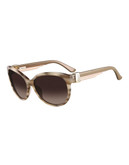 Ferragamo SF651S Cat Eye Sunglasses