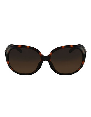 Chloé Calla Oval Sunglasses - Tortoise