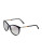 Burberry Round Signature Hinge Sunglasses - BLACK
