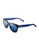Burberry Square Animal Print Sunglasses - Blue Havana
