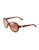 Versace Plastic Square Sunglasses with Small Logo Plaque - Havana