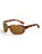 Ray-Ban Square Wrap Sunglasses - Havana (Polarized) - Large