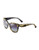 Dolce & Gabbana Plastic Gold Leaf Sunglasses - GOLD LEAF ON BLACK