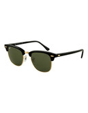 Ray-Ban Classic Clubmaster Sunglasses - Black - XXX-Small