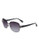 Diane Von Furstenberg Square Aviator Sunglasses - Black
