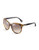 Diane Von Furstenberg Round Cat Eye Sunglasses - Tortoise