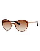 Kate Spade New York Cassia Sunglasses - Brown