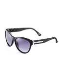 Michael Michael Kors Olivia Cat Eye Sunglasses - Black