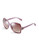 Diane Von Furstenberg Oversized Square Gradient Sunglasses - Purple