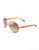 Diane Von Furstenberg Sydney Aviator Sunglasses - Coral