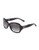 Marc By Marc Jacobs Rectangular Chain Link Sunglasses - Black