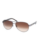 Ralph By Ralph Lauren Eyewear Aviator Sunglasses - Gunmetal