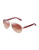Marc By Marc Jacobs Oval Aviator Sunglasses - Red Gold