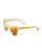 Michael Michael Kors Tessa Plastic Square Sunglasses with Mirrored Lenses - Orange