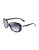 Calvin Klein Oversized Oval Sunglasses - BLACK