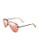 Calvin Klein Metallic Aviator Sunglasses - Bronze
