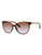Fossil Retro Perfectly Round Sunglasses - Transparent Brown