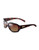 Nine West Plastic Rectangle Sunglasses - Brown