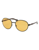 Polo Ralph Lauren Metal Sunglasses - Bronze