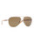 Versace Pilot Shaped Sunglasses - Brown