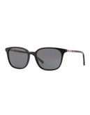 Burberry Square Shaped Sunglasses - Black