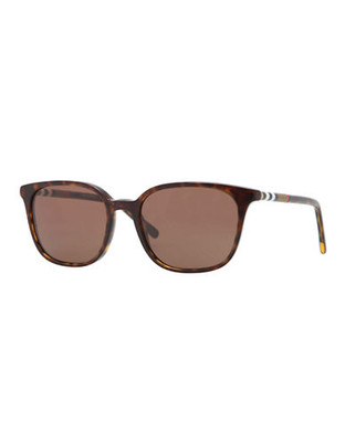 Burberry Square Shaped Sunglasses - Dark Brown