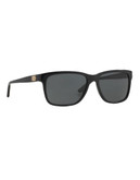 Versace Square Shaped Sunglasses - Black