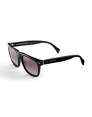 Tommy Hilfiger Dotted Plastic Square Sunglasses - Black