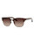 Fossil Half Rim Wayfarer Sunglasses - Brown