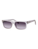 Fossil Contrast Wayfarer Sunglasses - Grey