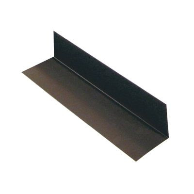 Flashing Step 4 In.x4 In.x9 In. - Brown Galvanized
