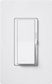 DIVA ECO 600W 1P/3W DIMMER WITH PLATE - W